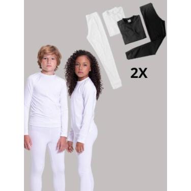 Imagem de Kit 2 Conjuntos Térmicos Infantil Unissex - Vida Costeira Oficial, 14
