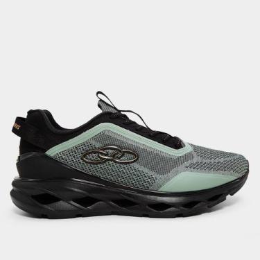Imagem de Tênis Olympikus Beats Masculino, Verde, Preto, 41