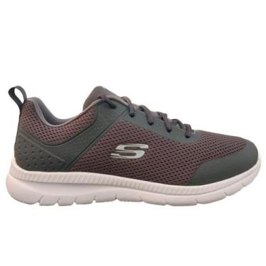Imagem de Tênis Bountiful Skechers Masculino - Cinza, Cinza, 40
