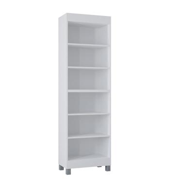 Imagem de Estante Livreiro Versati Moderna Resistente E Prática Branco