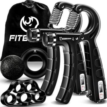 Imagem de Kit de treino para fortalecer a aderência manual FitBeast (pacote com 