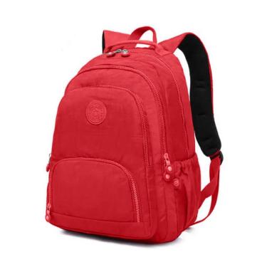 Imagem de Mochila Feminina Tactel Leve Resistente Notebook Escola Treino Faculdade-Feminino