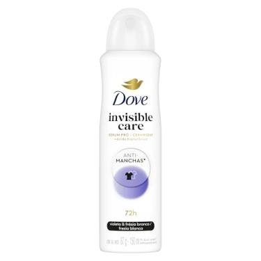 Imagem de Desodorante Antitranspirante Aerosol Dove Invisible Dry 150ml, Branco (A embalagem pode variar)