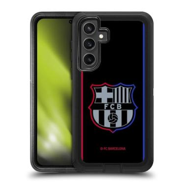 Imagem de Head Case Designs Capa oficialmente licenciada FC Barcelona Away 2024/25 Crest Kit Ultra-blindada à prova de choque [proteção de grau militar] compatível com Samsung Galaxy S24 FE