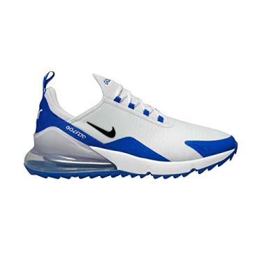 Imagem de Nike Sapatos de golfe masculinos, Branco/preto - azul, 9.5