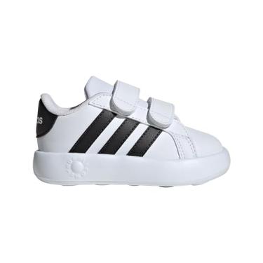 Imagem de adidas Tênis infantil unissex Superstar, Branco/Preto/Branco, 9.5 Toddler