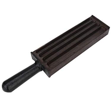 Imagem de ZJchao Molde de Grafite, Molde de Lingote de Ferro, de Fundição, de Lingote de Aço Retangular, Cadinho, Ouro, Prata, Ferramenta de Refino de Fundição