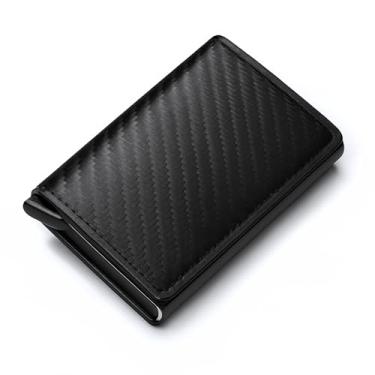 Imagem de VG - Carteira Slim Antifurto RFID Futuro – Proteção contra Clonagem, Porta Cartões, Design Minimalista e Compacto