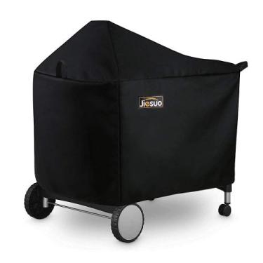 Imagem de Tampa de grelha Jiesuo 7152 para carvão vegetal Weber Performer Deluxe