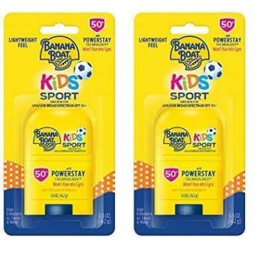 Imagem de Protetor solar Banana Boat Kids Sport Stick SPF 50 15mL x2