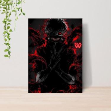 Imagem de Quadro Tokyo Ghoul Anime A4  Placa MDF 13 - Lomi Art