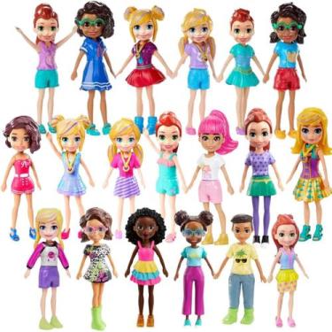 Imagem de Boneca Polly Pocket Sortida Mattel Original Coleção Básica Mini Boneca