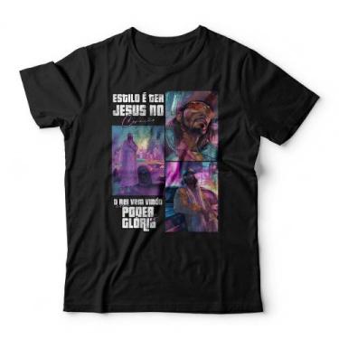 Imagem de Camiseta Estilo É Ter Jesus - Studio Geek, 2P, Preto