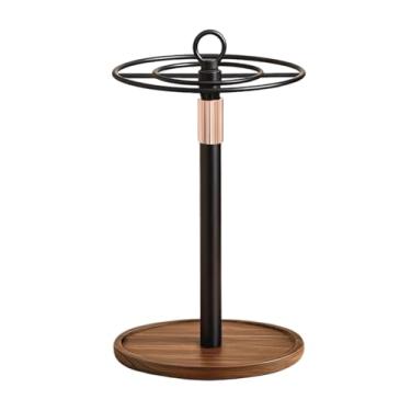 Imagem de predolo Suporte para Medalhas com Rotação de 360° para Mesa, Base de Madeira, Expositor para Atletas de Ginástica, Corrida E Futebol. Ideal para Exibir Medalh