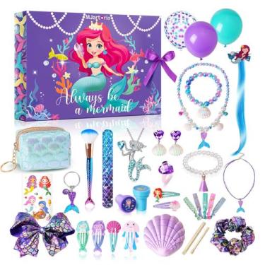 Imagem de Calendário do Advento MJartoria 2024 para meninas com 24 presentes e s