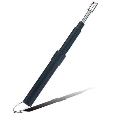 Imagem de Isqueiro elétrico XJB YFC longo retrátil com carregamento USB