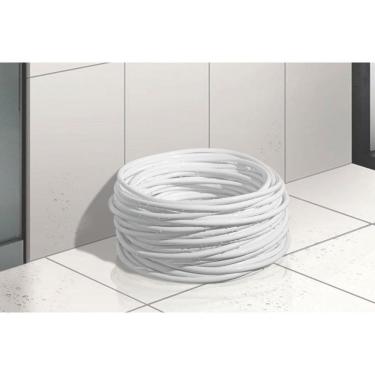 Imagem de Mangueira 5-16 Polegada Tramontina Em Pvc Branca 1 Camadas 50 M - 1 Mm