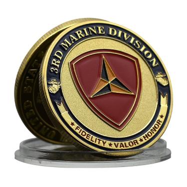 Imagem de Moeda Comemorativa: Medalhão da 3ª Divisão da Marinha - Fidelity