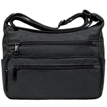 Imagem de Bolsa transversal VOLGANIK ROCK RFID Nylon  preta