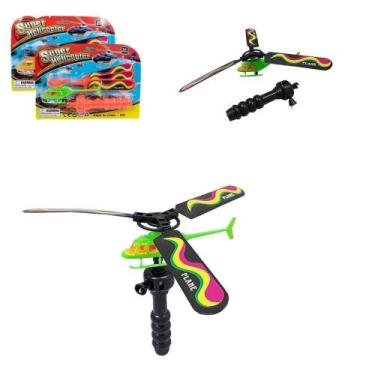 Imagem de Helicoptero Lancador Corda Super Helicopter Colors Cartela - Spider Im