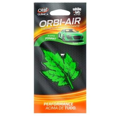 Imagem de Aromatizante automotivo folhinha perfumada Verde - Ponant - Orbi