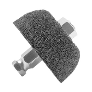 Imagem de Ｂｅｓｇａ Disco de polimento de pneus de 2 polegadas, discos de contorno alargados, adaptador de rosca, esmerilhadeiras de alta velocidade eficientes,