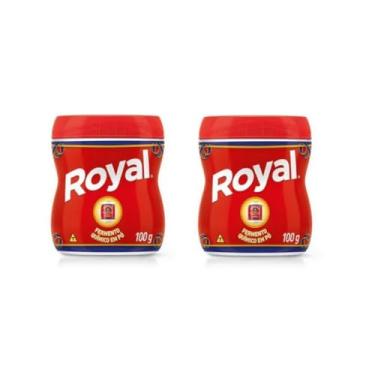 Imagem de Royal Fermento Químico em Pó, 100g, Pack com 2 Unidades
