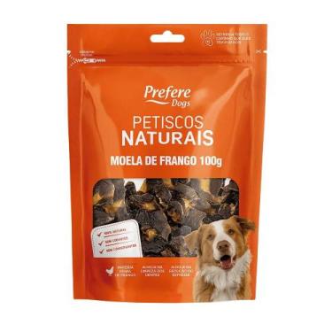 Imagem de Petisco Prefere Natural Moela de Frango Desidratado para Cães em 100g