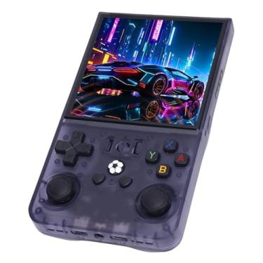 Imagem de GLOGLOW Console de Jogos Portátil para Linux, Tela HD de 4 Polegadas 720x720, Bateria de 4000mAh, Cinza Translúcido, Videogame retrô Portátil (#12)