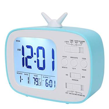 Imagem de Acouto Despertador Inteligente Com Display Digital LED, Interruptor Multifuncional de 12/24 Horas, Função Soneca Inteligente, Controle de Luz Noturna, Quarto Perfeito e Acessório de Sala de Estar