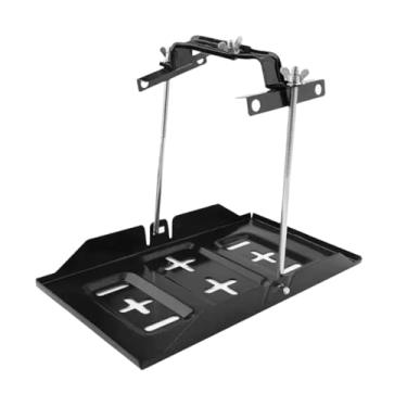 Imagem de Mqetly Kit de Montagem de Bateria, Suporte de Bateria para Barco, Caminhão, Uso Náutico.