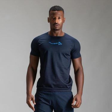 Imagem de Camiseta Dry New Move Azul Noturno - Alpha Co Tamanho:GG;Cor:-Masculino