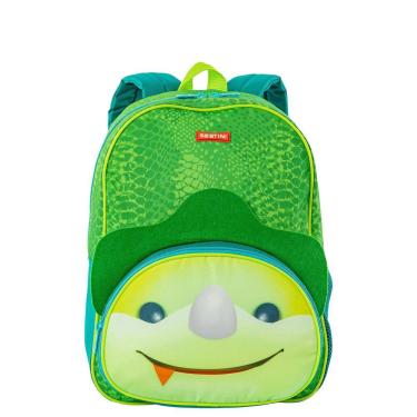 Imagem de Mochila Dino 3 M Sestini Colorido Médio + Lancheira