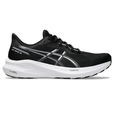 Imagem de ASICS Tênis de corrida masculino GT-1000 13, Preto/branco, 43