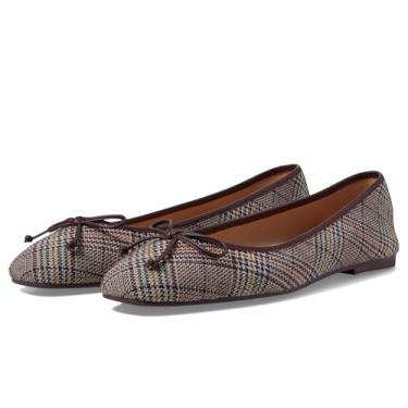 Imagem de Cole Haan Sapatilhas femininas Yara Soft Ballet, Tecido xadrez multicolorido, 41