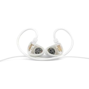 Imagem de Fanmusic TRUTHEAR GATE Fone de ouvido intra-auricular dinâmico e econômico com cabo de 2 pinos de 0,78 (branco, sem microfone)