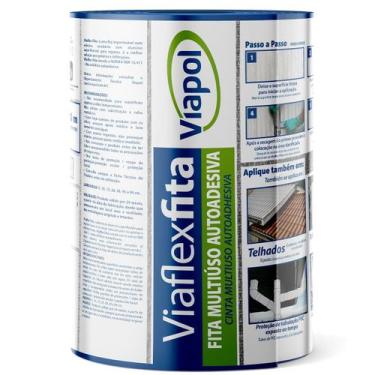 Imagem de Fita Impermeável Autoadesiva Viaflex 20cm X 10m Viapol