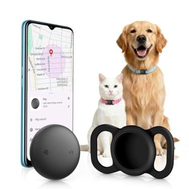 Imagem de Coleira para cães com GPS Android (1 unidade), rastreador GPS para cães, rastreador inteligente de atividades para animais de estimação, sem inscrição, localizador certificado pelo Google, antiperda