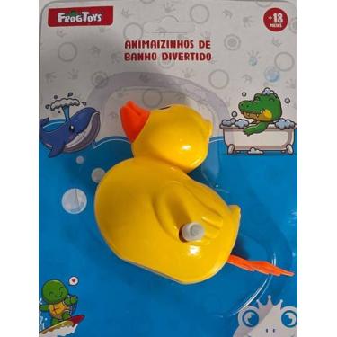 Imagem de Brinquedo De Banho Divertido - Patinho - Frogtoys