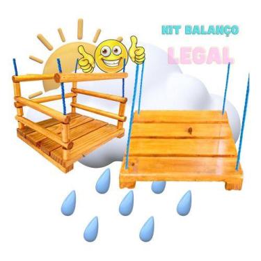 Imagem de Kit Balanço Legal Para Crianças E Adultos De Qualquer Idade - Laf Kids