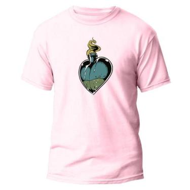 Imagem de Camiseta Basica Algodão Premium Estampa Digital Poção do Amo - Pavesi,