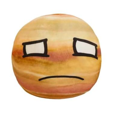 Imagem de Brinquedo De Pelúcia Simulação De Planeta Fofo 10/18cm Boneca Feita À 