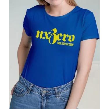 Imagem de Camiseta Camisa Adulto Feminina Masculina Algodão Banda de Rock NX Zer