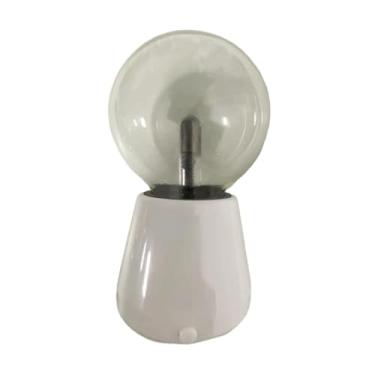 Imagem de Ioensy Lâmpada Bola de Plasma, Luminária Ambiente Decorativa com 7 Cores, Globo de Plasma Educativo, Brinquedo Inovador para Mesa, Cabeceira ou Prateleira