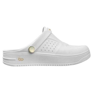 Imagem de Chinelo Babuche Feminino Boa Onda Urban Macio Conforto, 35, Branco, Do