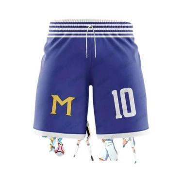 Imagem de Calções De Futebol Olive Benji Para Praia, Fitness E Esportes, Para Cr