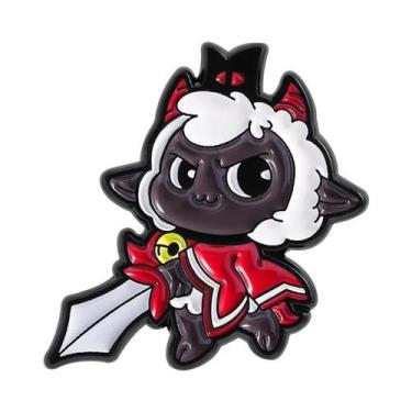 Imagem de Pins De Esmalte Personalizados De Cult of the Lamb, Broches E Distinti