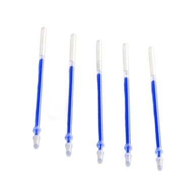 Imagem de Acouto Recargas de Caneta Gel de 0,5 Mm de - Suavização de Escrita, Tinta Manchada, Substituições de Esferográfica Azul para Material de Escritório ou Escolar (5 recargas de agulha)