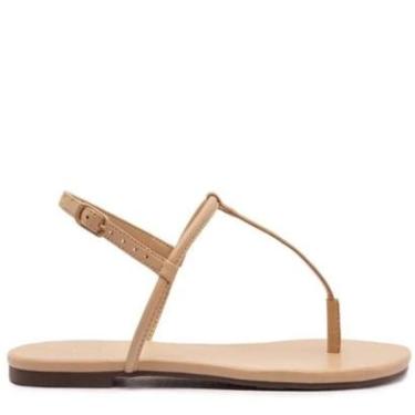Imagem de Sandália Rasteira Anacapri Slim Bege-Feminino