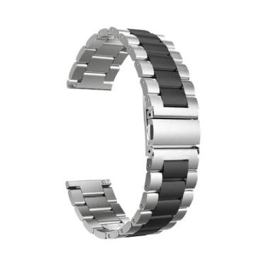 Imagem de Pulseira De Relógio Em Aço Inoxidável 20mm 22mm Para Amazfit GTS 4 2 2